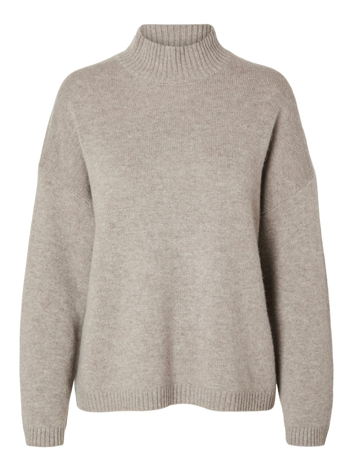 Slfcille Knit High Neck