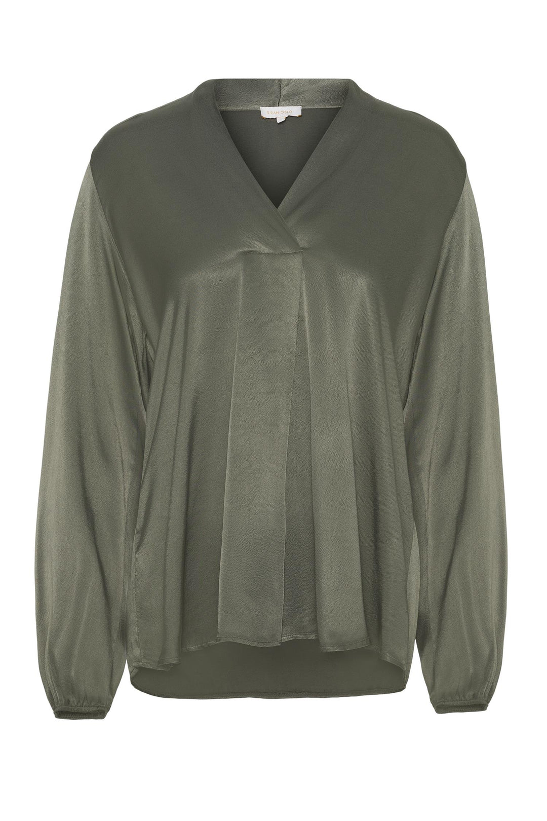 V Neck Long Sleeve Bluse
