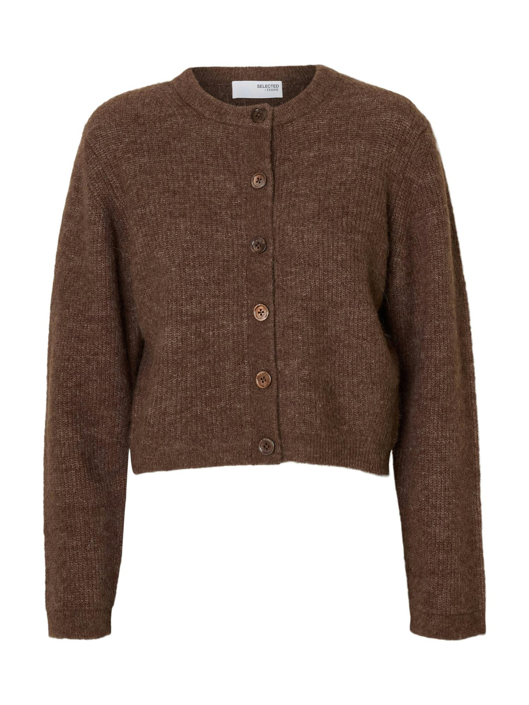 Slfsia Ras Cropped Cardigan