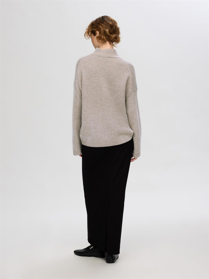 Slfcille Knit High Neck
