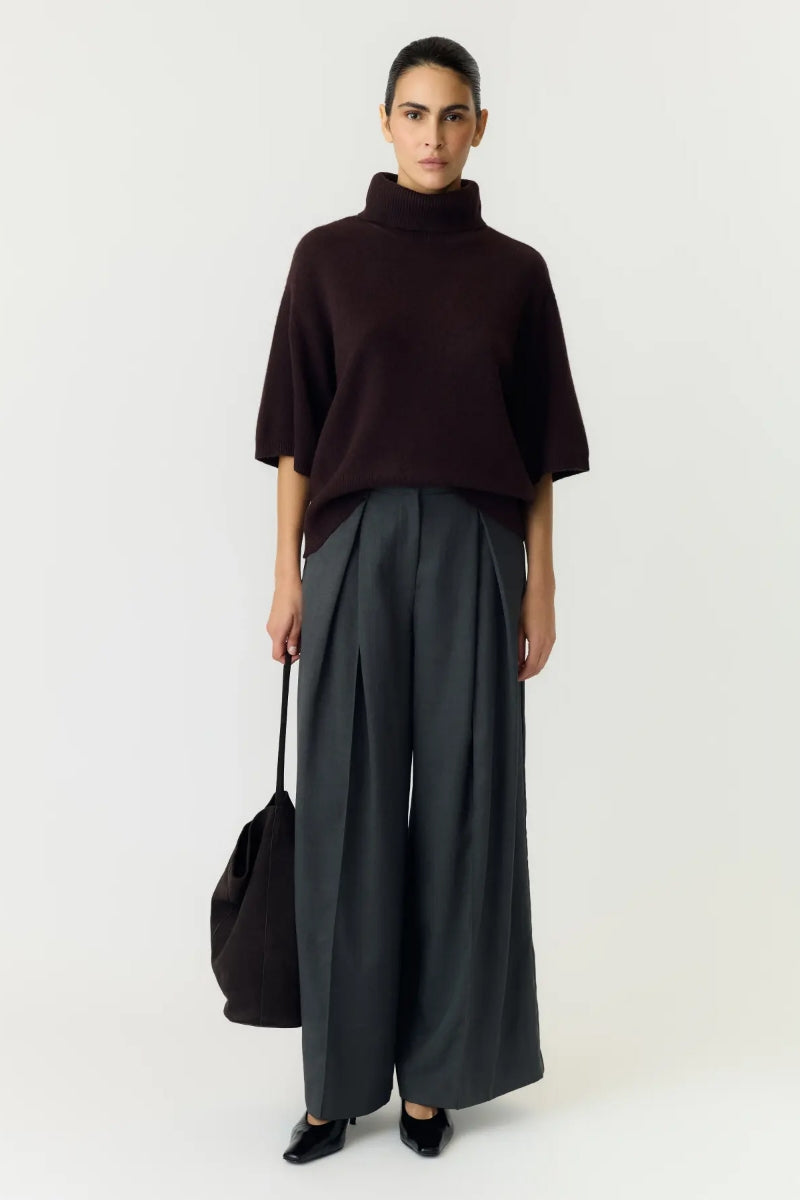 Yasemila 2/4 Wool Knit Pullover