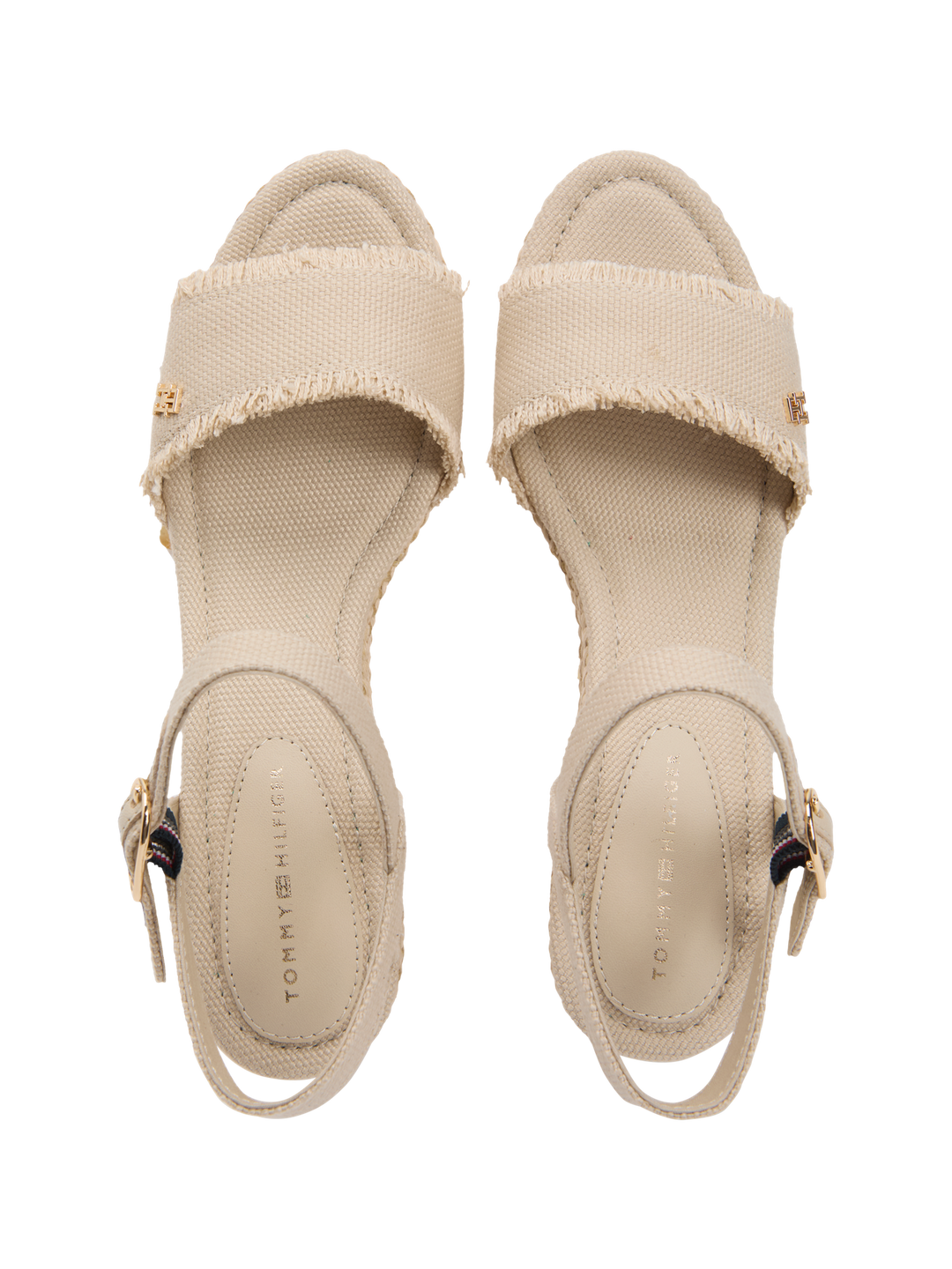 Mid Women Wegde Espad Fringe Sandaler