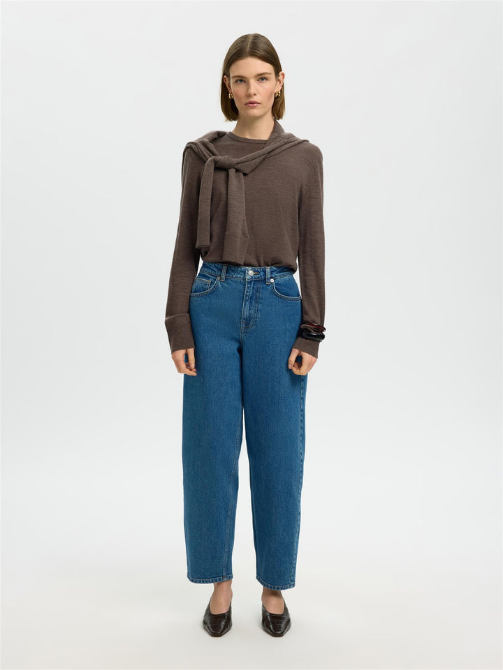 Slwthea Knit Merino Genser