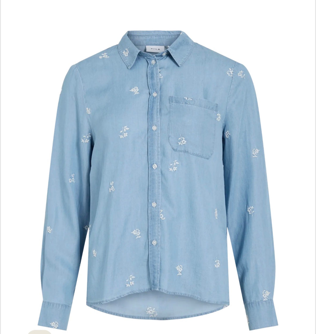 Vitea Emb Denim Shirt
