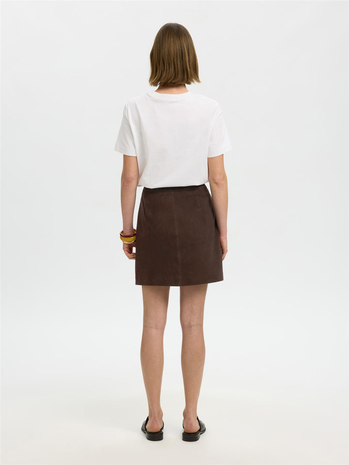 Slwkaya Suede Skjørt