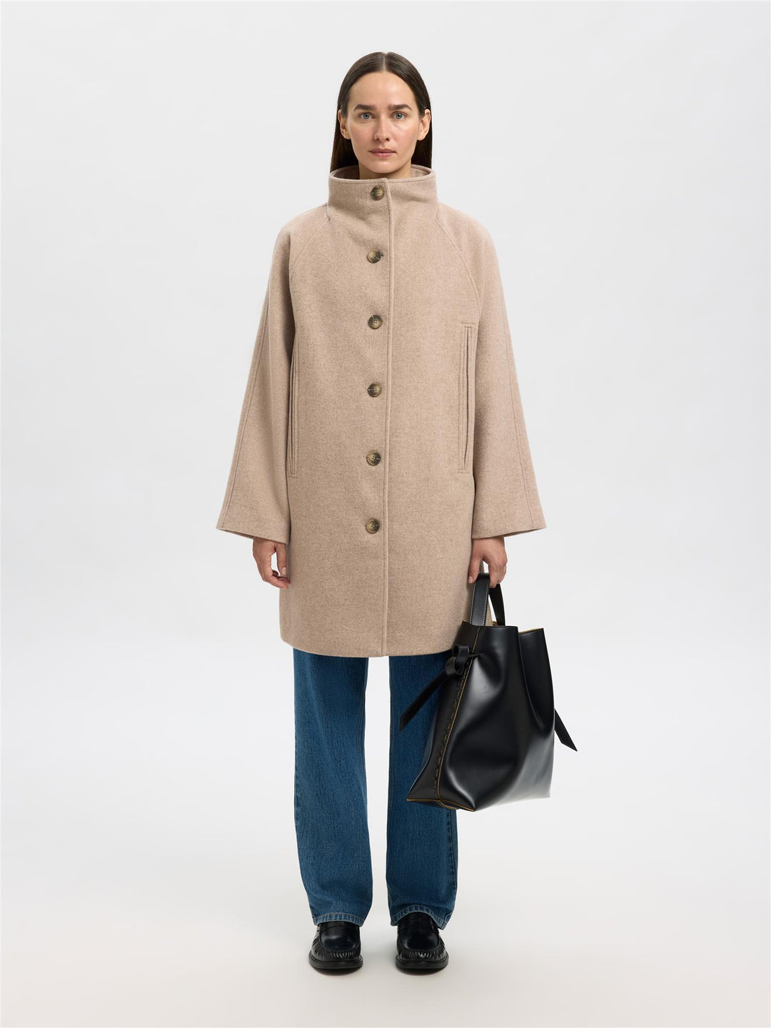 Slfvinni Wool Blend Kåpe