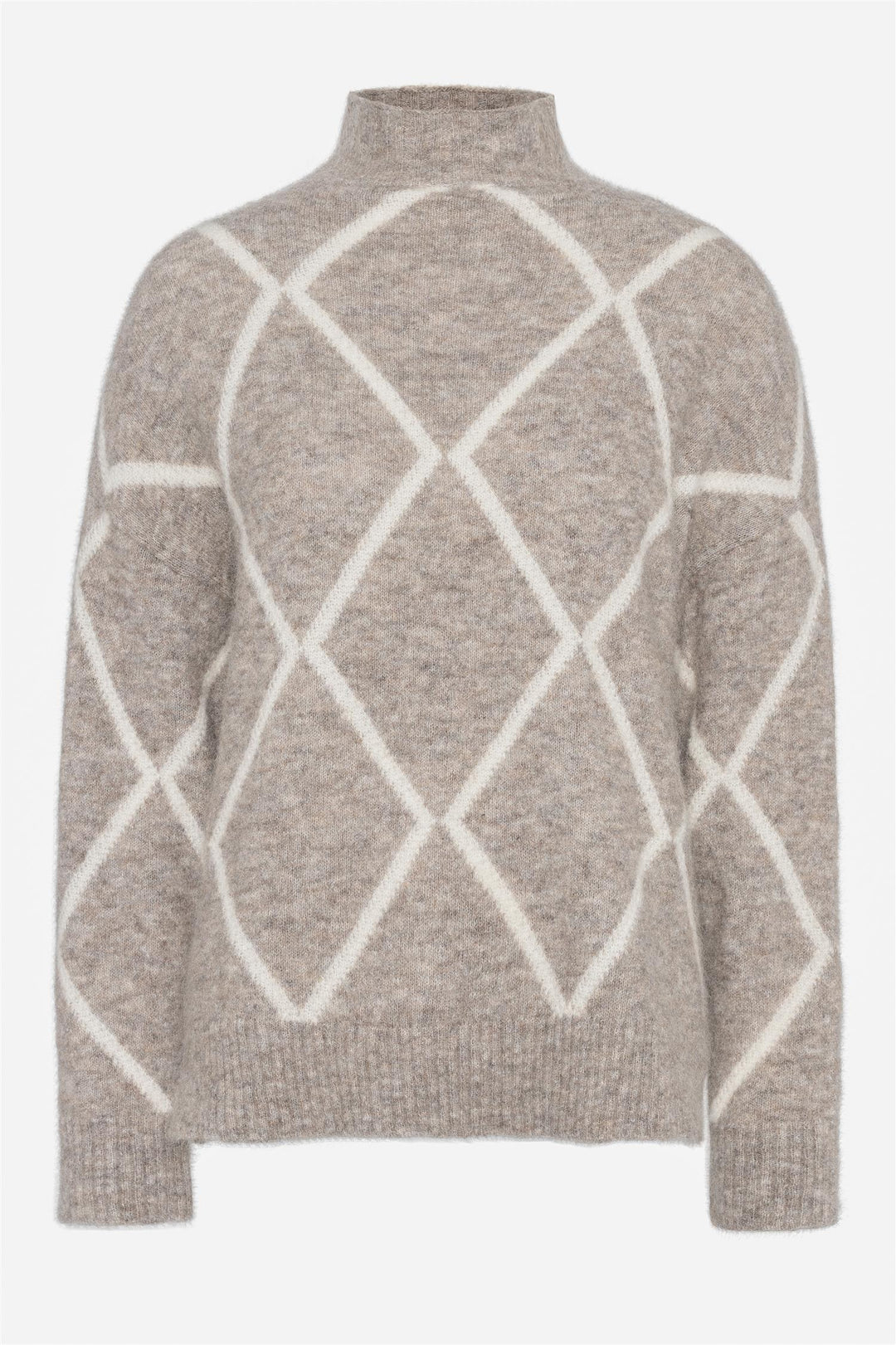 Elly Check Sweater