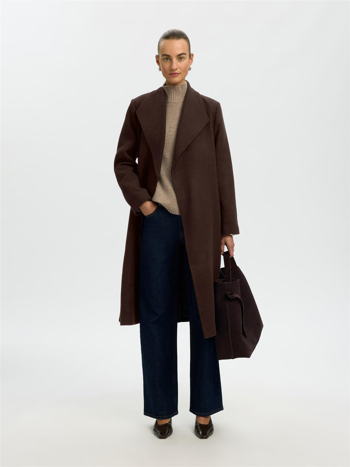 Slwzia-Rosa Wool Blend Coat