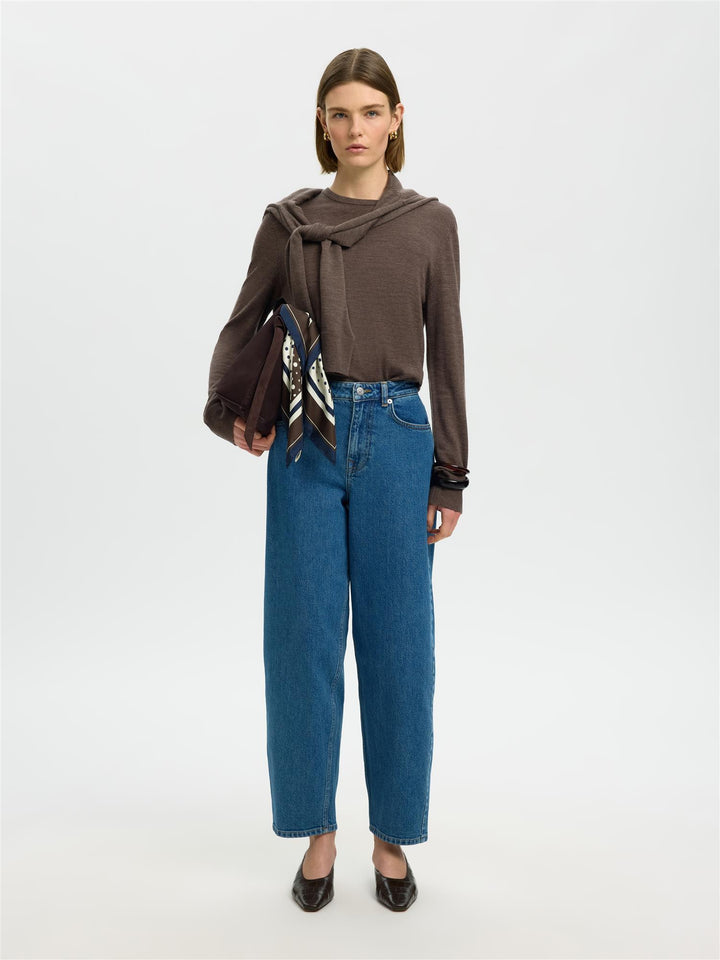 Slwthea Knit Merino Genser