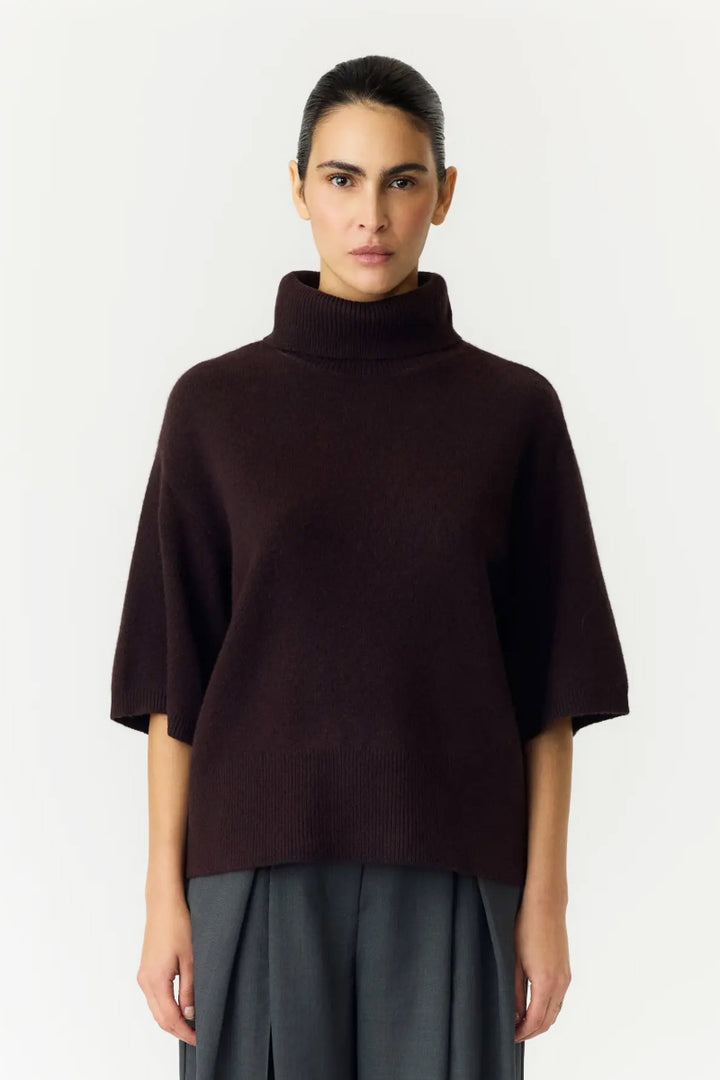 Yasemila 2/4 Wool Knit Pullover
