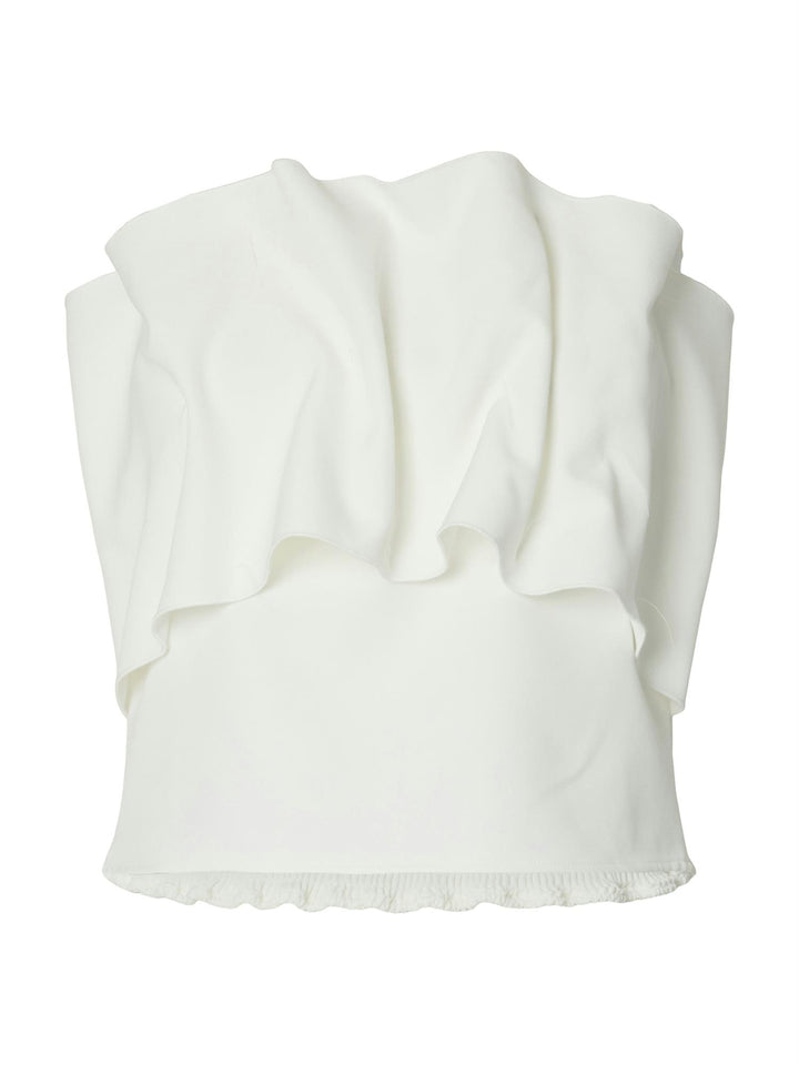Slfvinelle Pleated Bandeau Topp