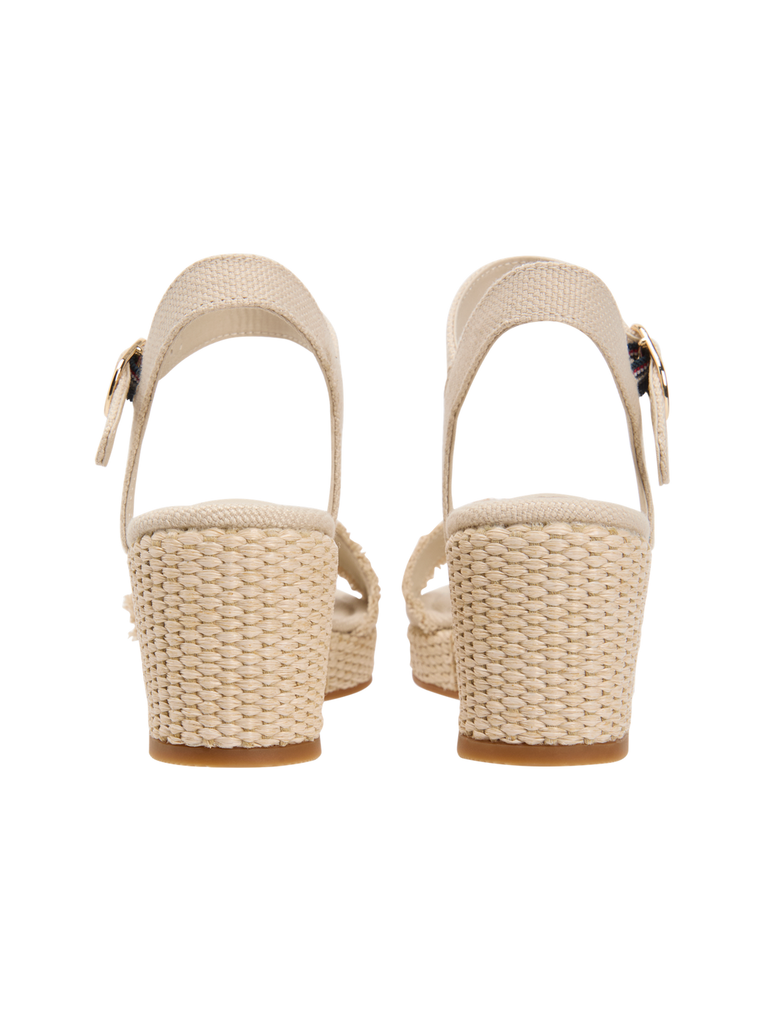 Mid Women Wegde Espad Fringe Sandaler