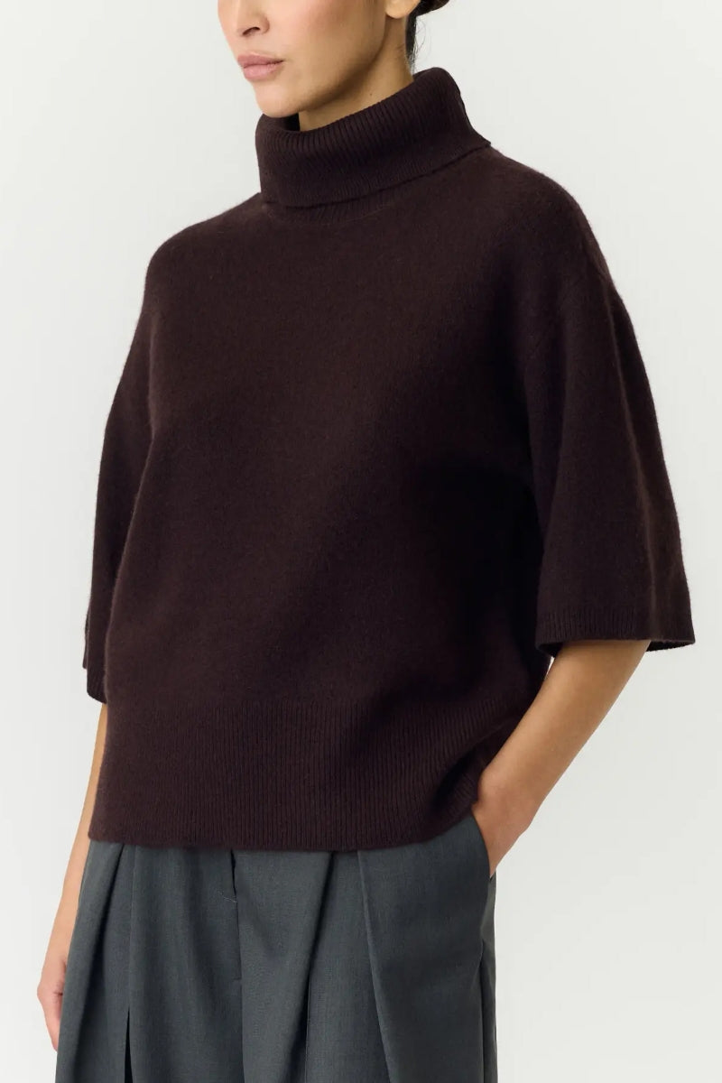 Yasemila 2/4 Wool Knit Pullover