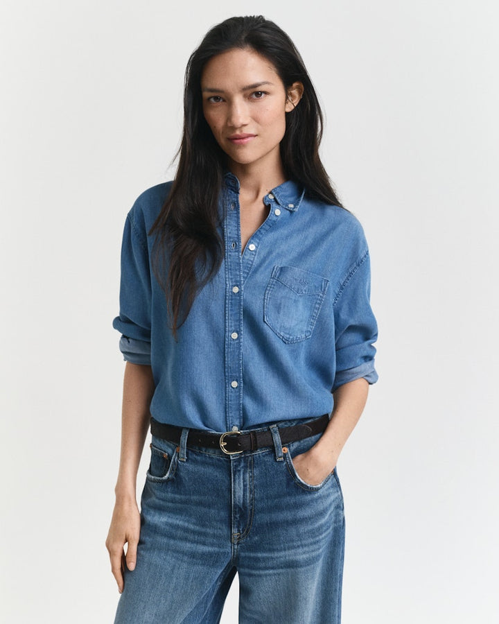 Indigo Bluse