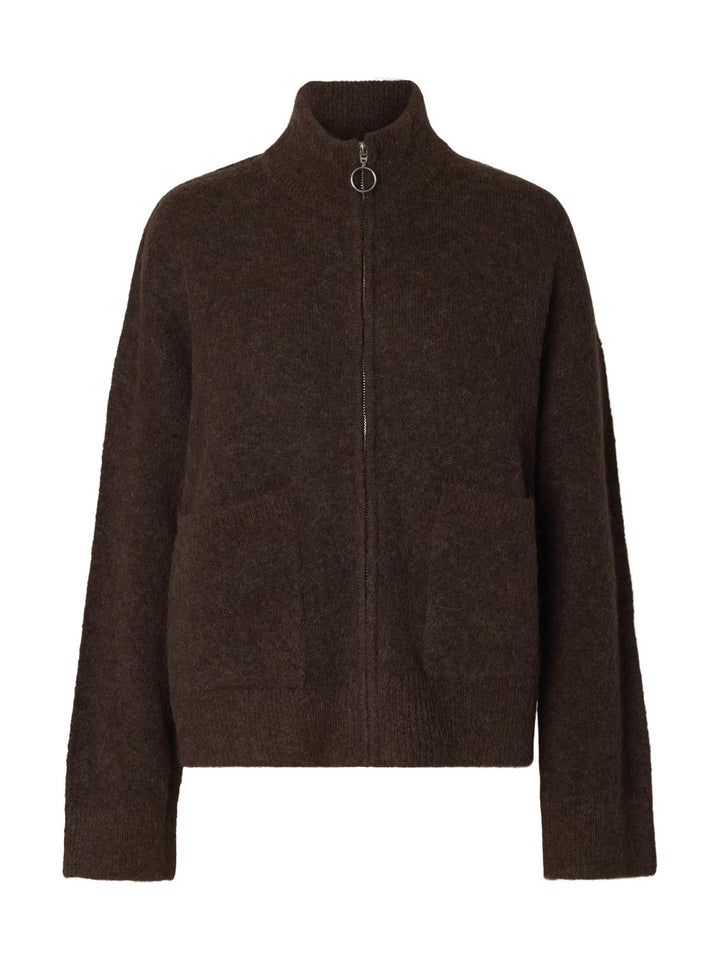 Slwsia Ras Zipper Cardigan