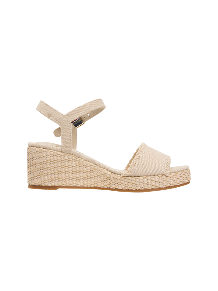 Mid Women Wegde Espad Fringe Sandaler