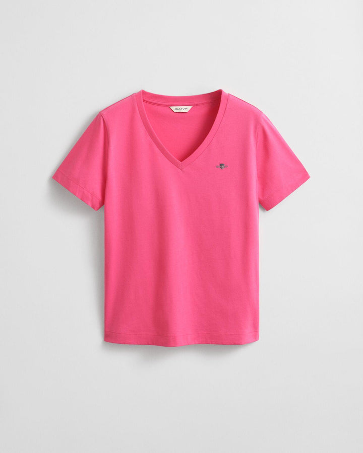 Shield Ss V-Neck T-Skjorte