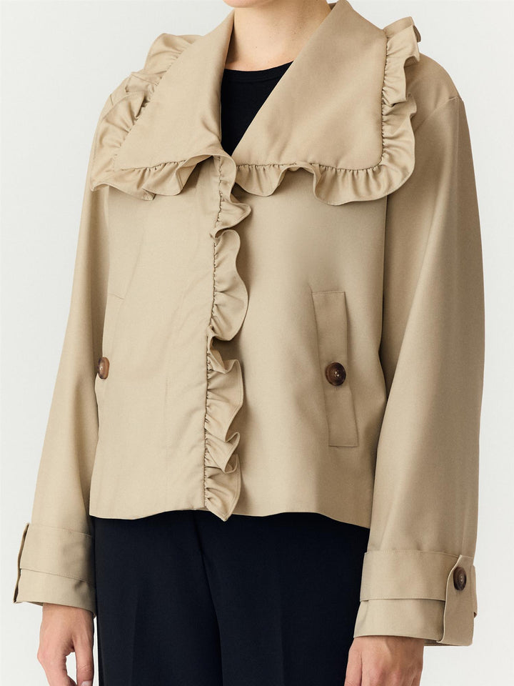 Yaselsana Short Trenchcoat