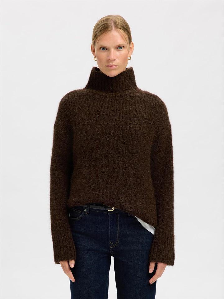 Slfgabriella High Neck Genser