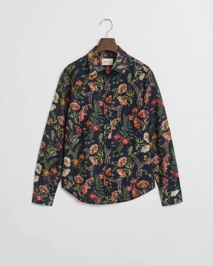 Floral Print Bluse