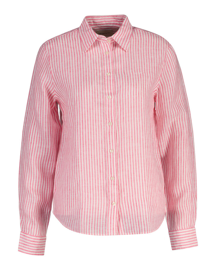Stripet Linbluse