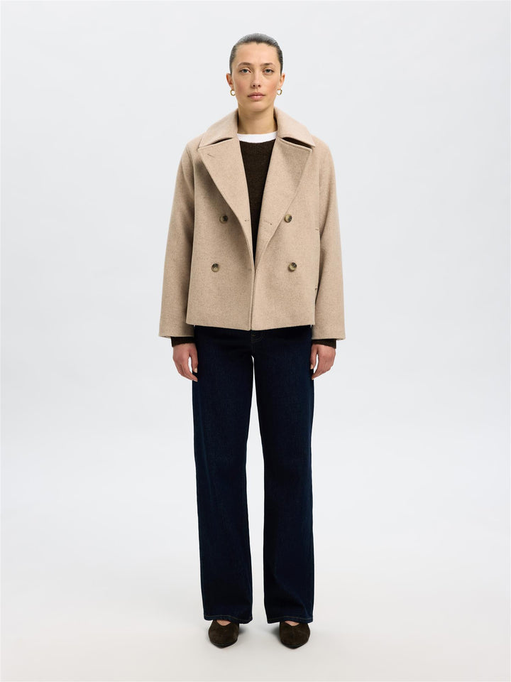 Slfalma Wool Blend Jakke