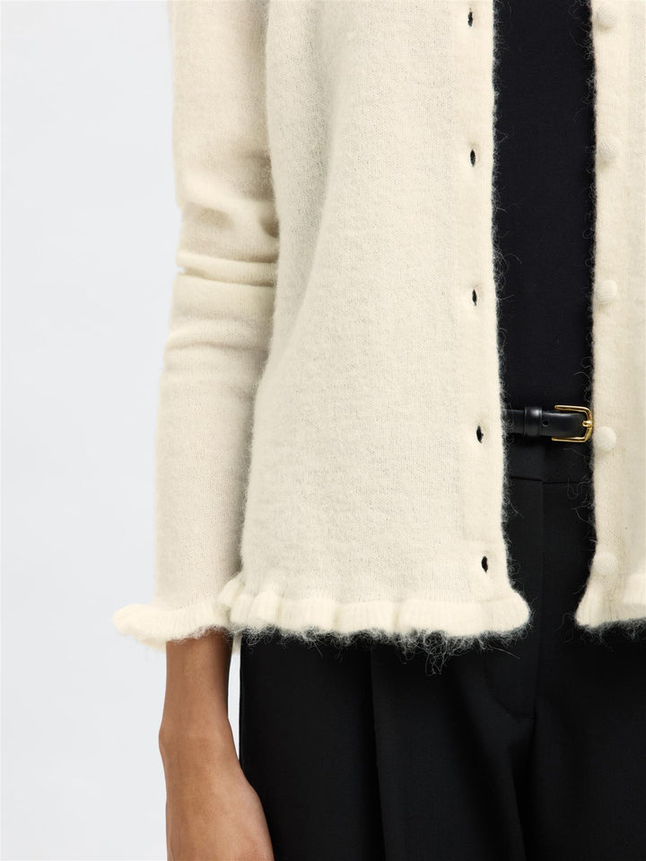 Slflulu Frill Cardigan