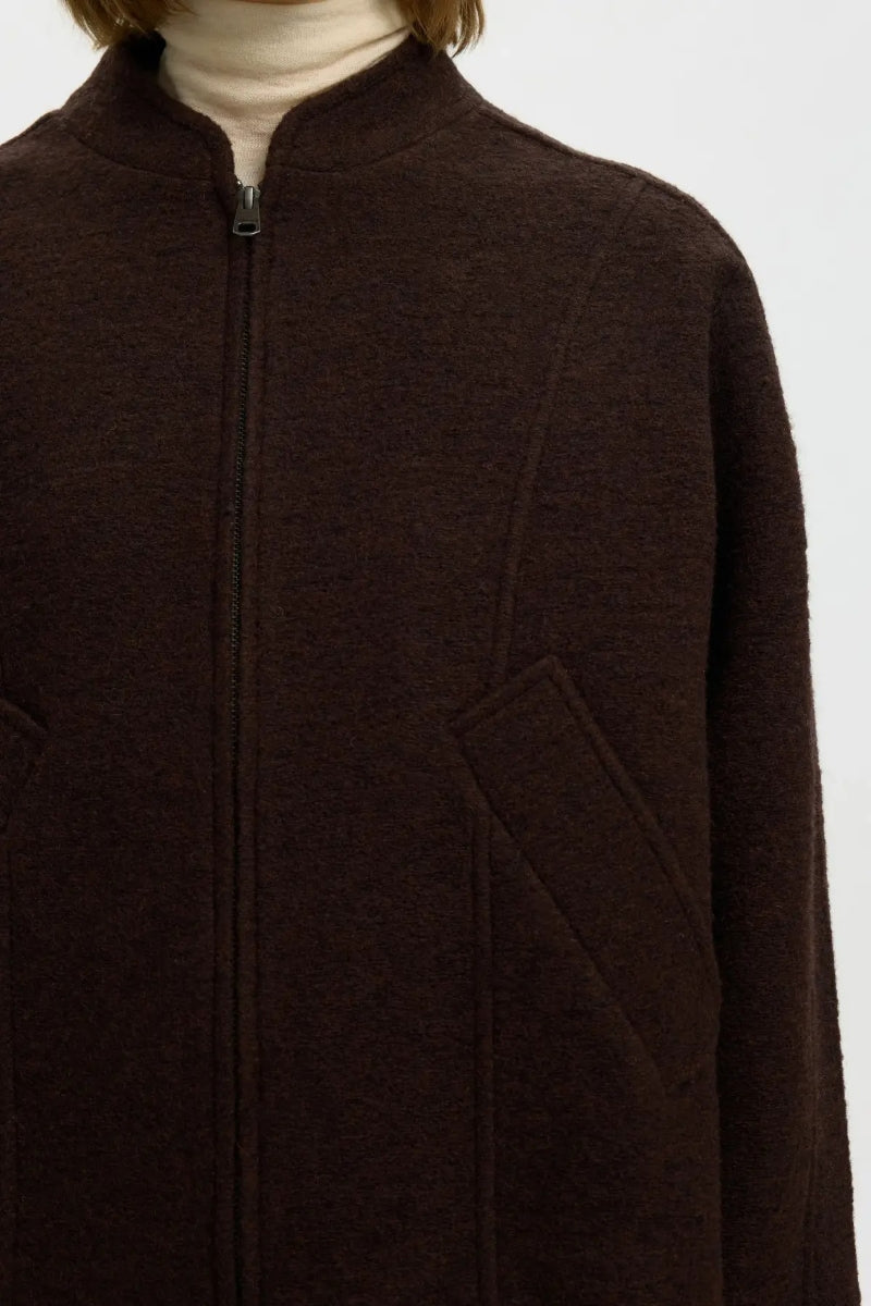 Slwjacqueline Wool Blend Jacket
