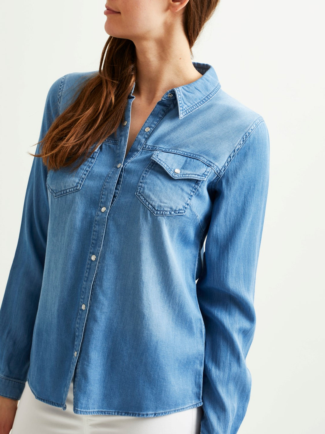 Vibista Denim Skjorte