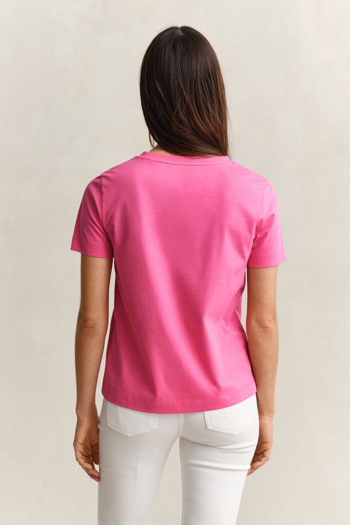 Shield Ss V-Neck T-Skjorte