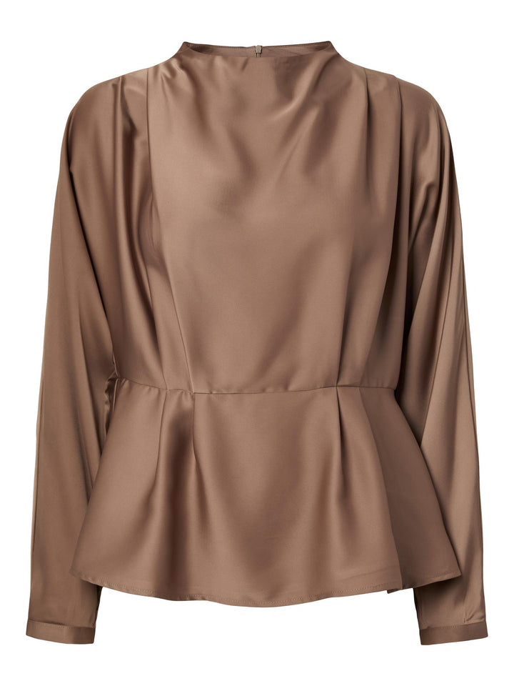 Yaspella Ls Funnel Neck Top