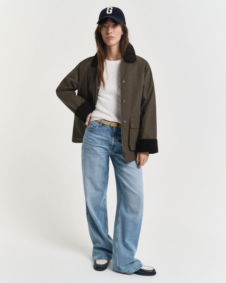 Waxed Cotton Barn Jacket