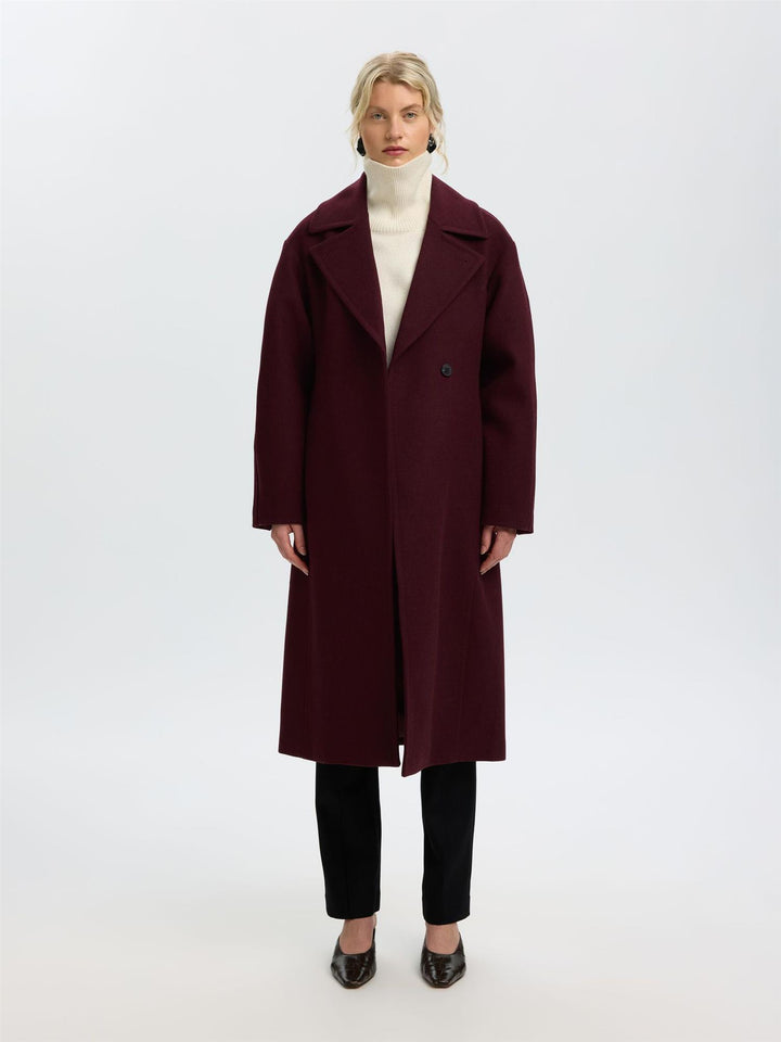 Slwvalerie Wool Blend Coat