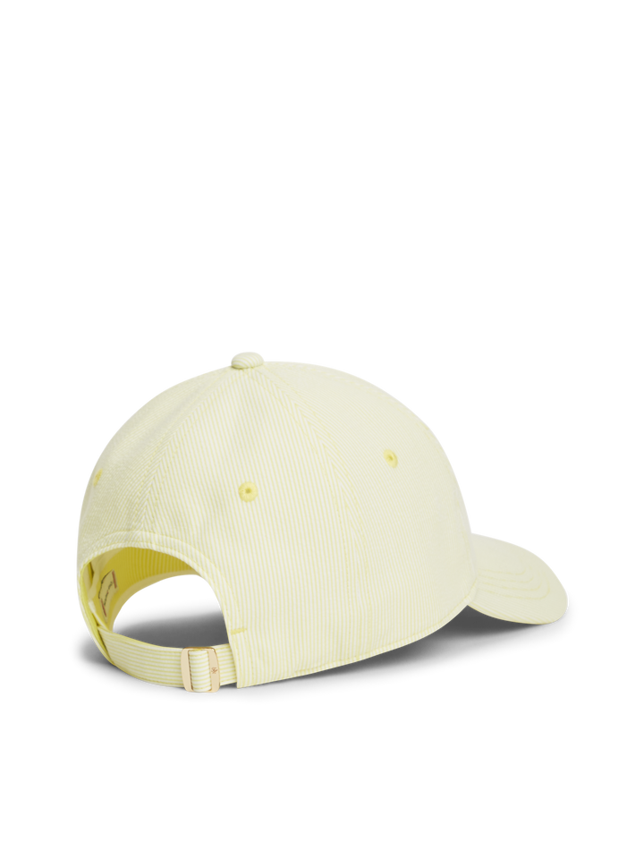 Th Script Striped Cap