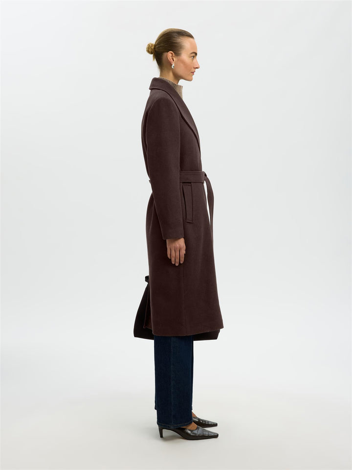 Slwzia-Rosa Wool Blend Coat