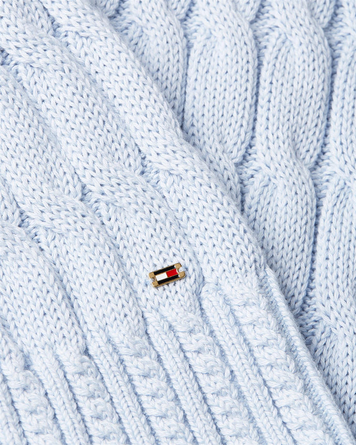 Soft Cable Boxy Cardigan