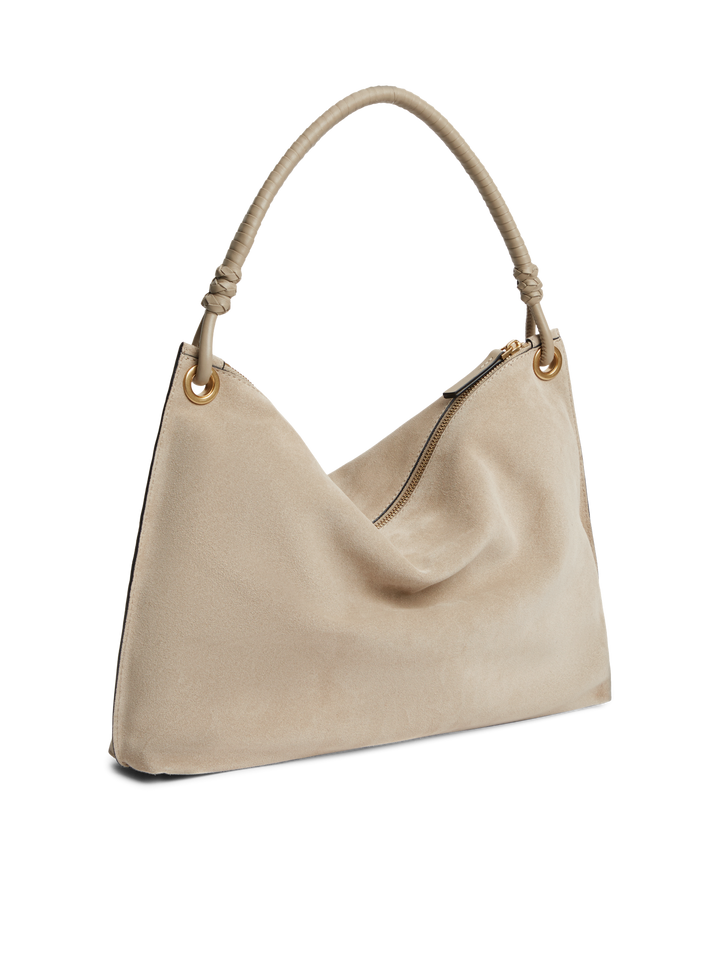 Th Statement Leather Bag Suede