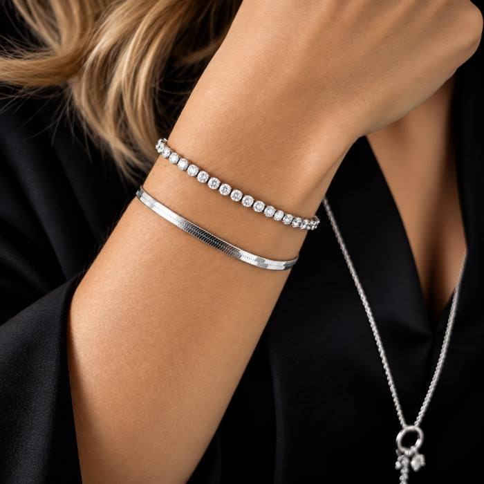 Ice Tennis Braclet 3mm