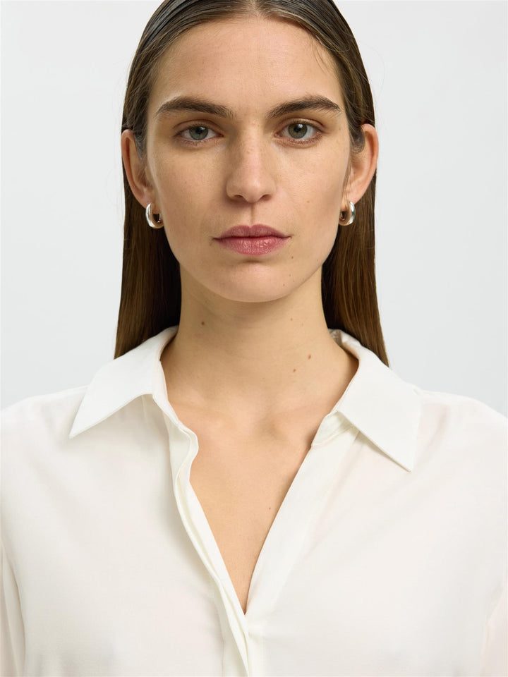Slwjonna Open Collar Shirt