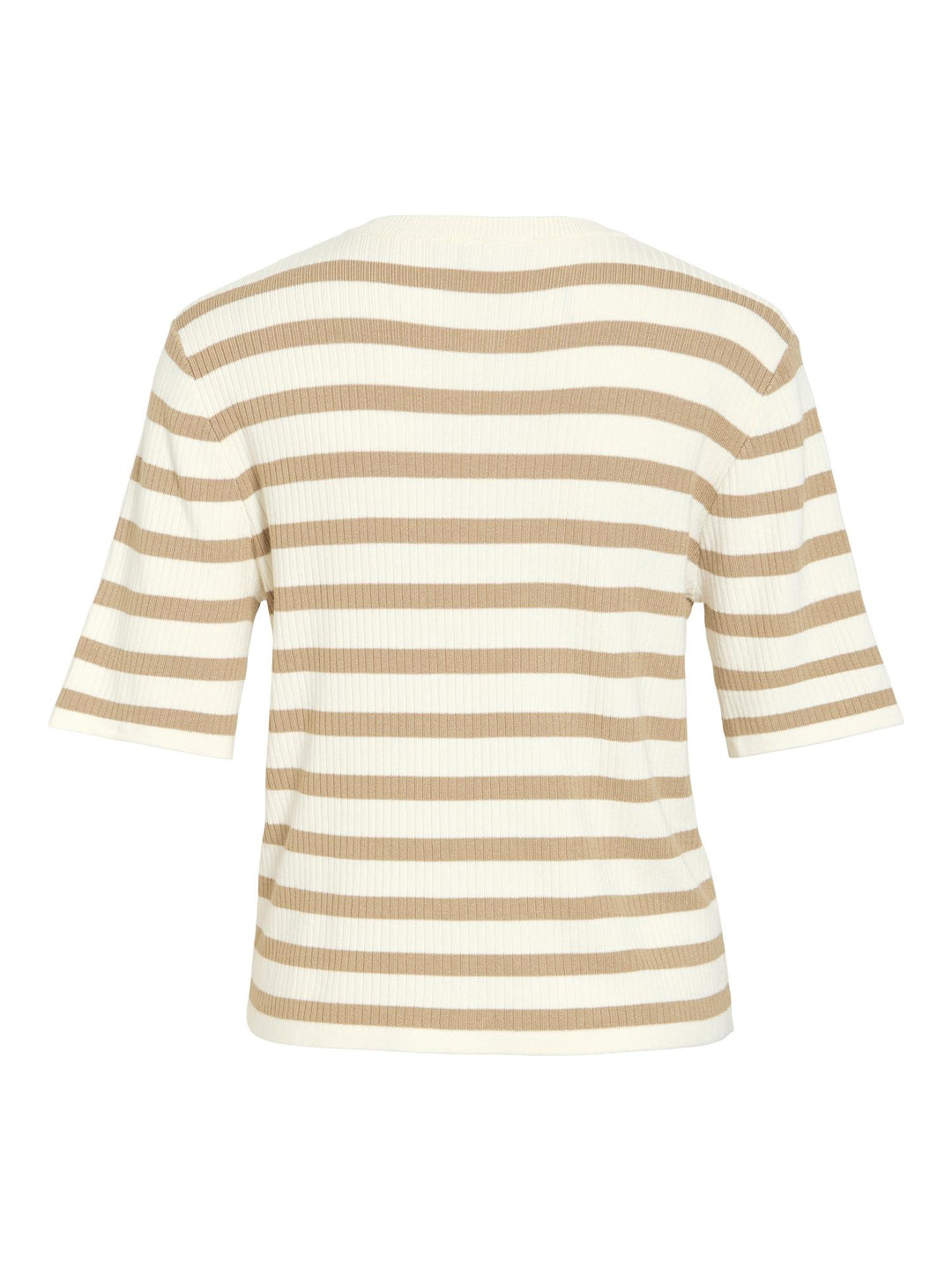 Vizicha 2/4 Button Stripe Cardigan
