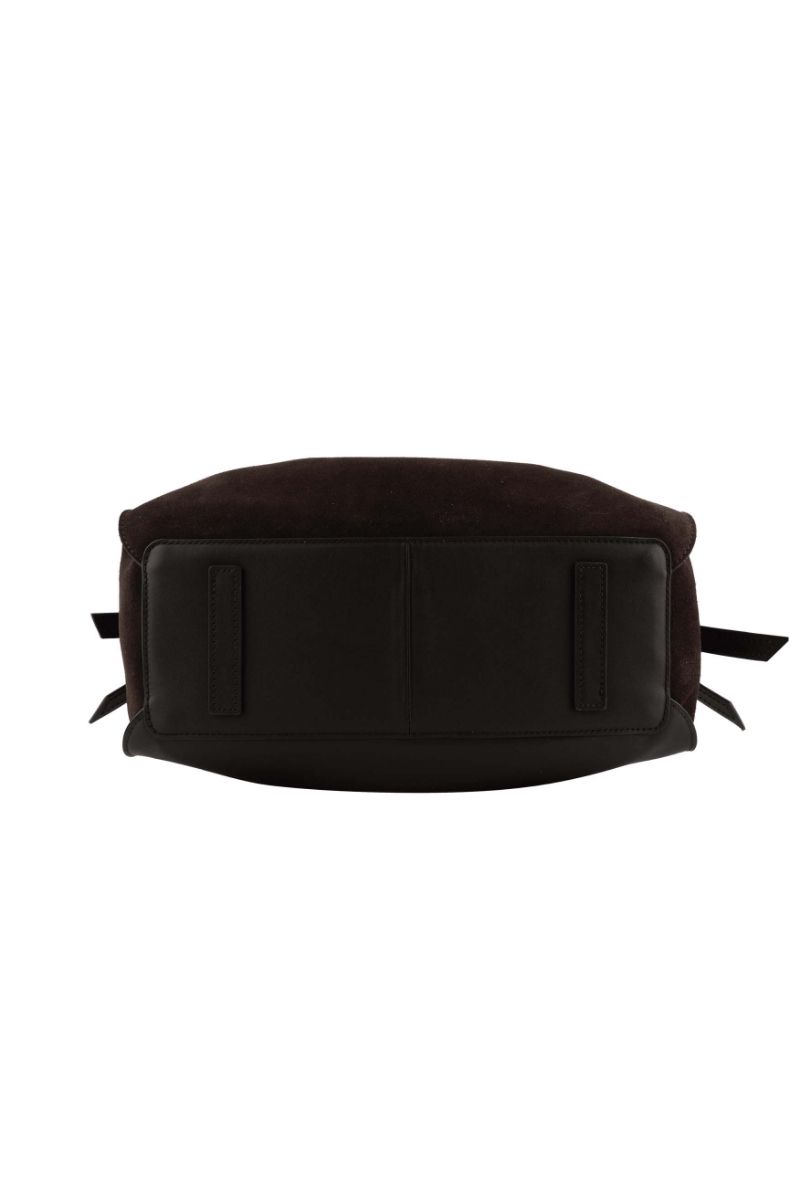 Suede Leather Large Size Satchel Bag