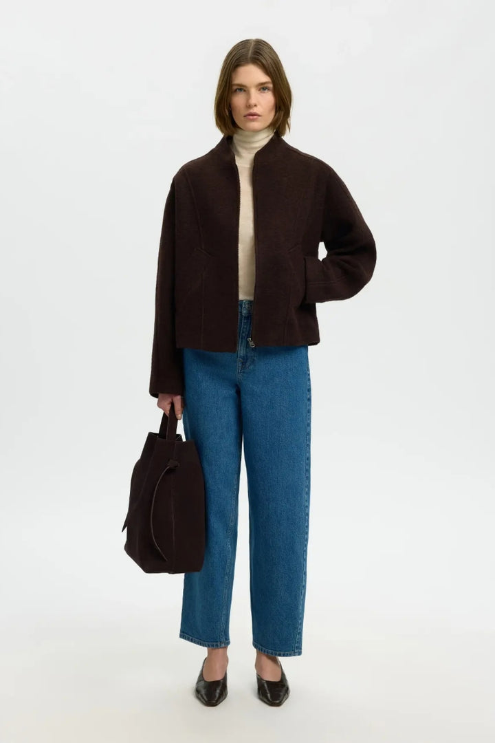Slwjacqueline Wool Blend Jacket