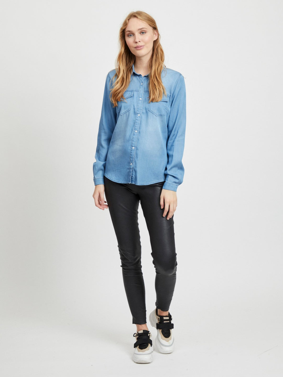 Vibista Denim Skjorte
