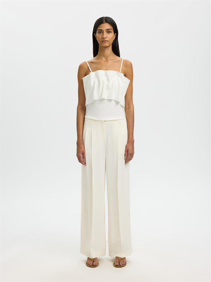 Slfvinelle Pleated Bandeau Topp