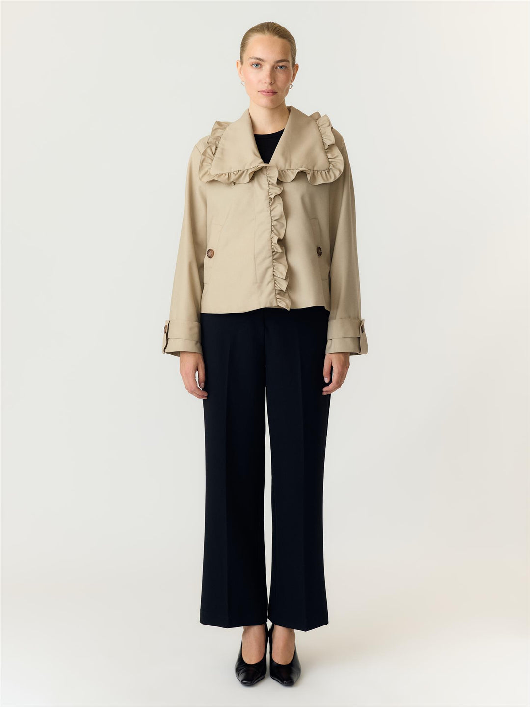 Yaselsana Short Trenchcoat