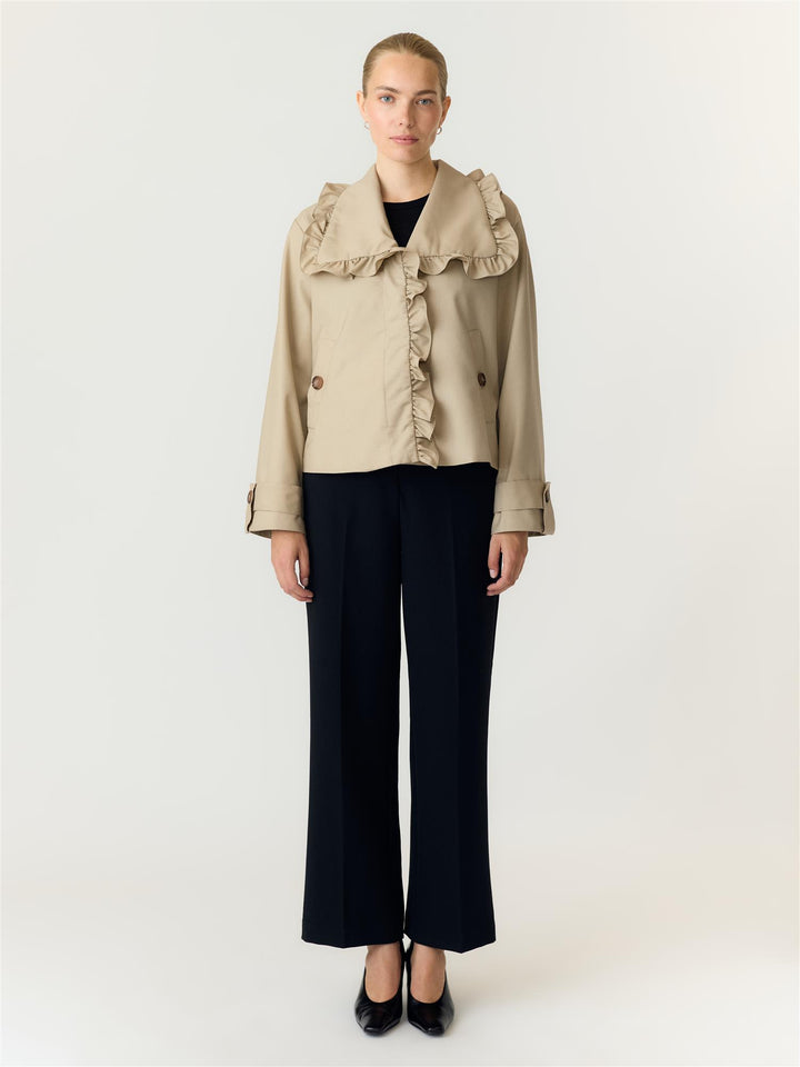 Yaselsana Short Trenchcoat