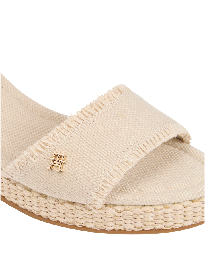 Mid Women Wegde Espad Fringe Sandaler