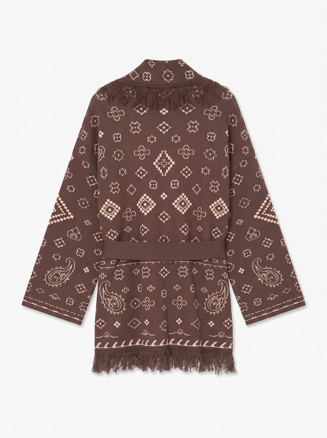 Vmscarlett Tassel Jacquard Cardigan