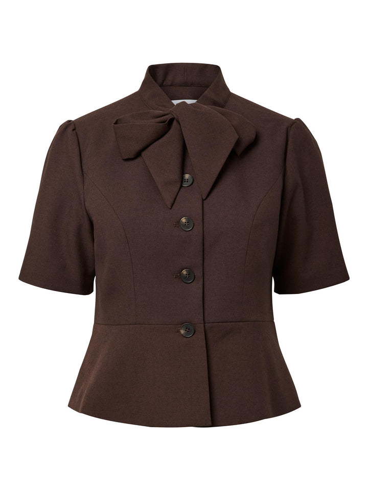 Yasriu 2/4 Scarf Blazer