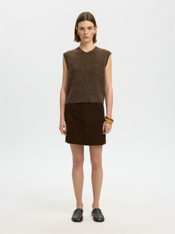 Slwlulu Button O-Neck Vest
